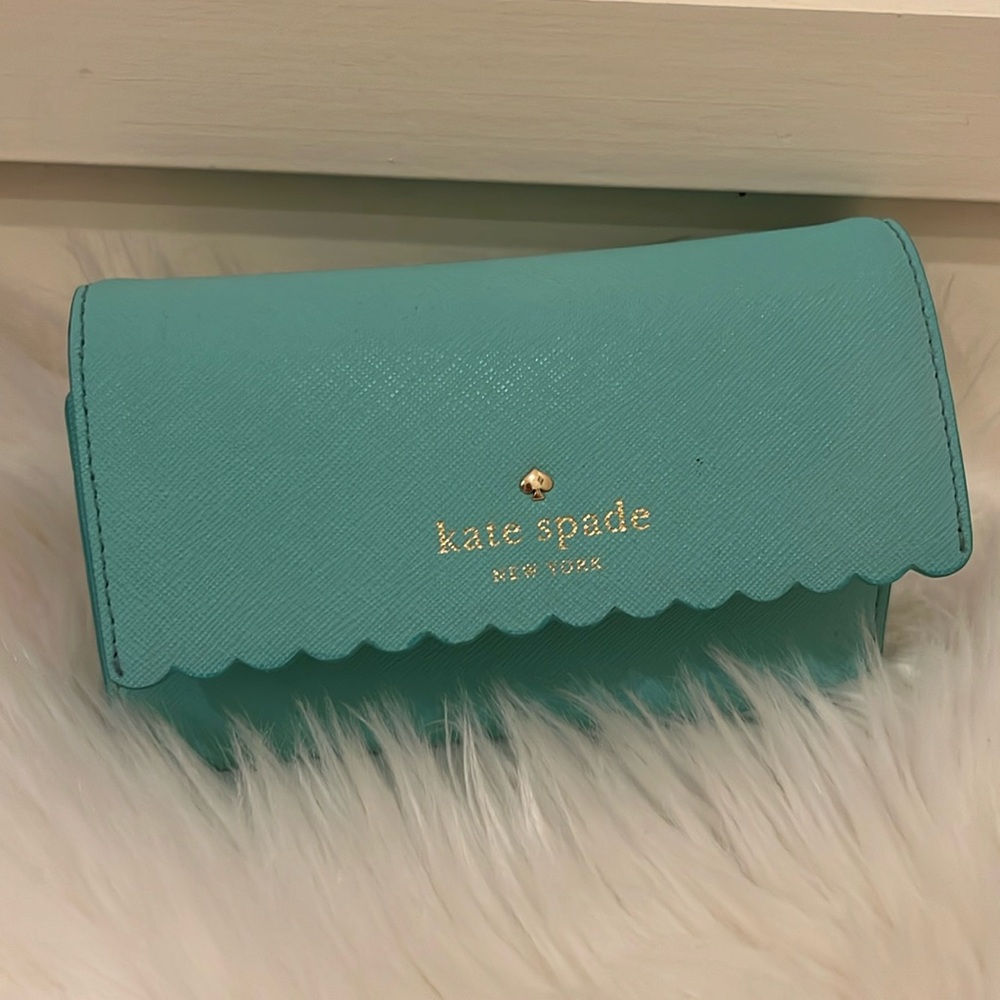 Kate spade teal color wallet